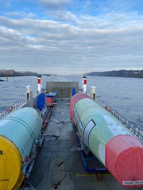 Anniversary – 600th COSCO Transport - bridge view