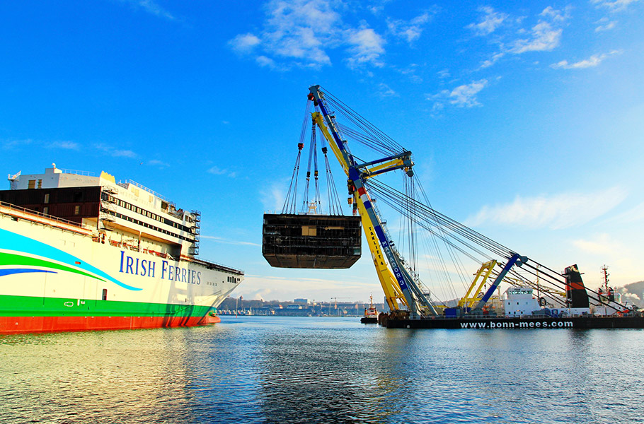 Otto Wulf - Floating Crane Deployments